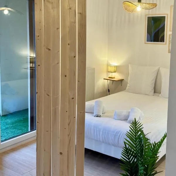 Chaleureux studio entre lac et montagnes – hotel w mieście Neuvecelle