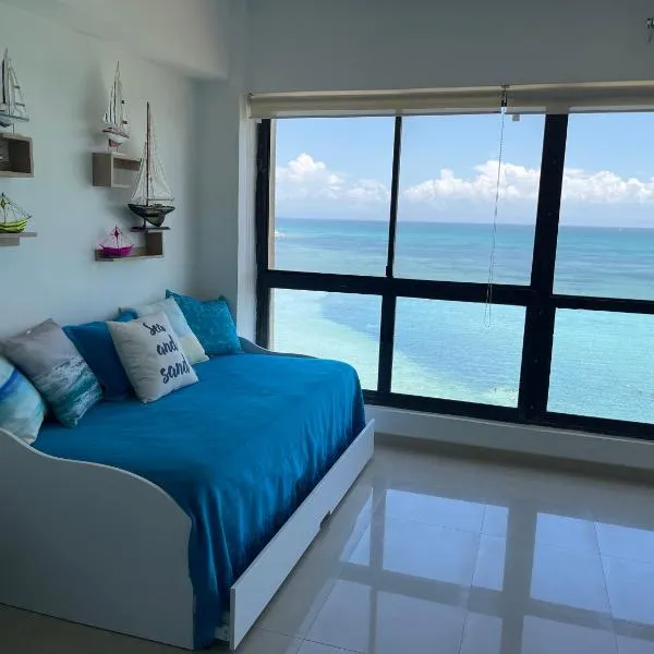 Estudio con Increíble VISTA AL MAR de 1 a 4 huespedes, hotel v destinaci Porlamar