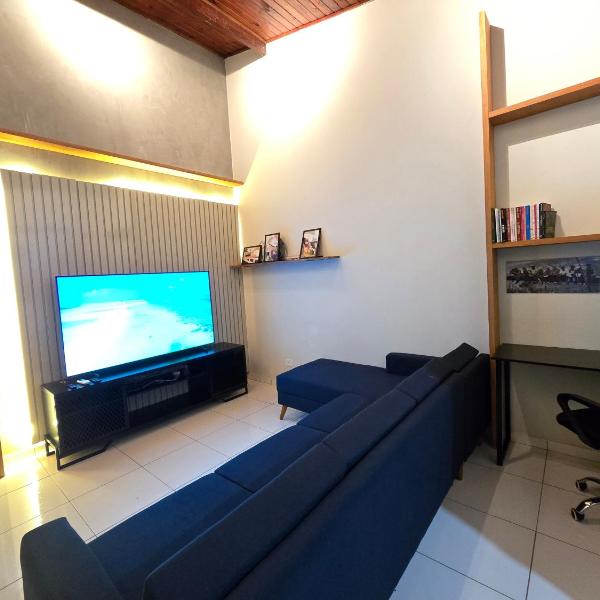 Casa Ubatubana II, em Praia do Sapê - Ar condicionado, cozinha completa e Wi-Fi
