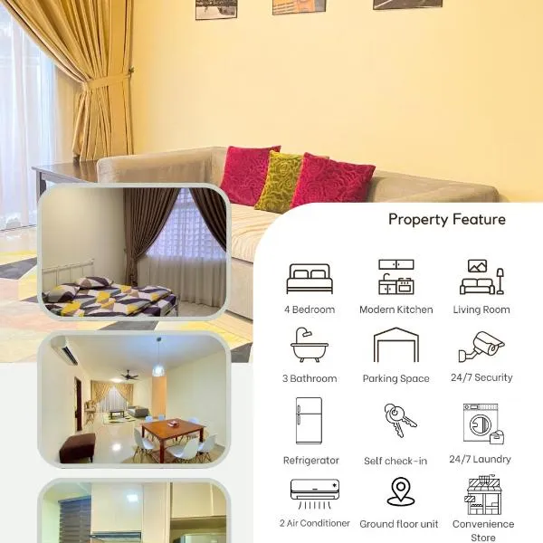 ZieHomestay at PICC BoraOmbak Marina Equestrian Putrajaya, hotel in Putrajaya