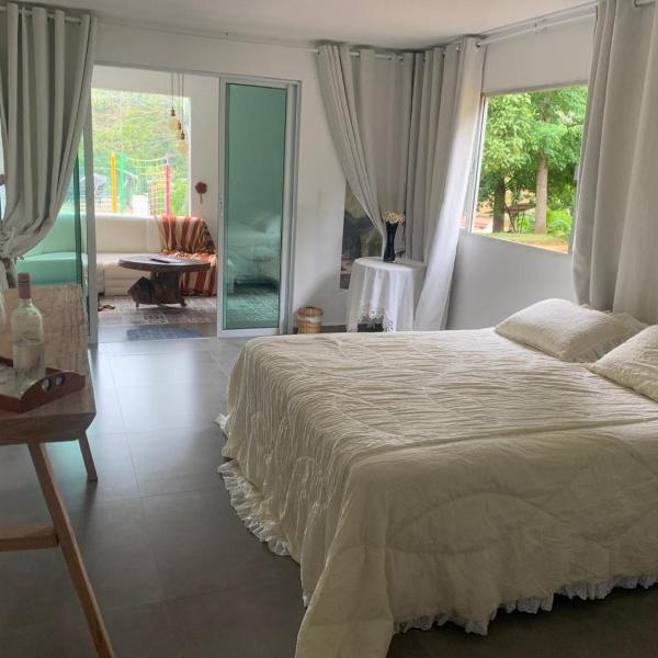 Sítio Recanto dos Lagos piscina sauna e churrasqueira - Foto 2