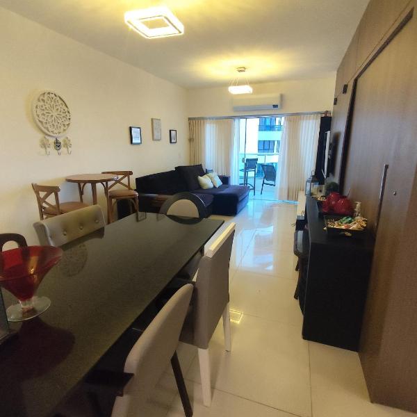 Vista mar a 40m da praia com hidro e 2 vagas