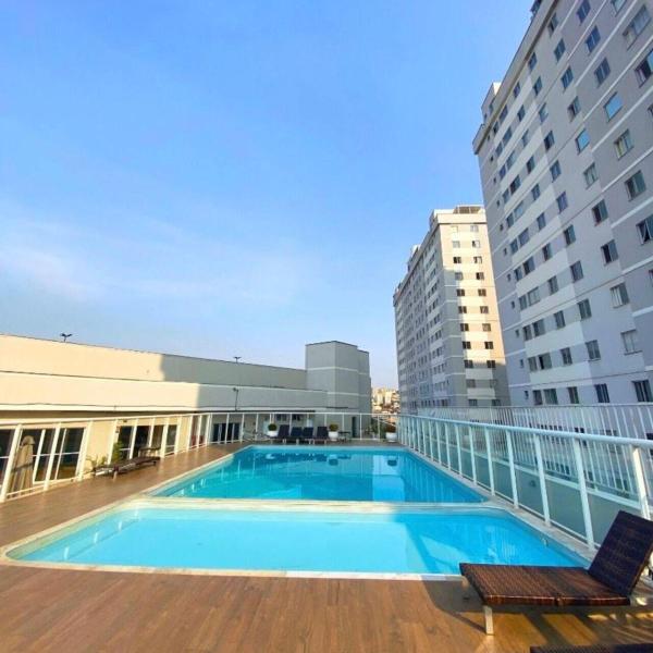 Apartamento completo 2 Quartos, Garagem, Piscina e Academia - Foto 4