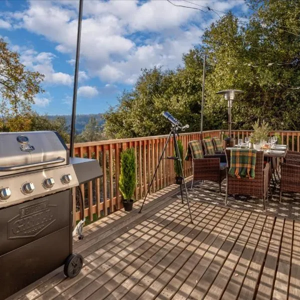 Sequoia's Dream with Mountain View, Spa, Heated Floor, Bar, Cinema!, hotel di Oakhurst