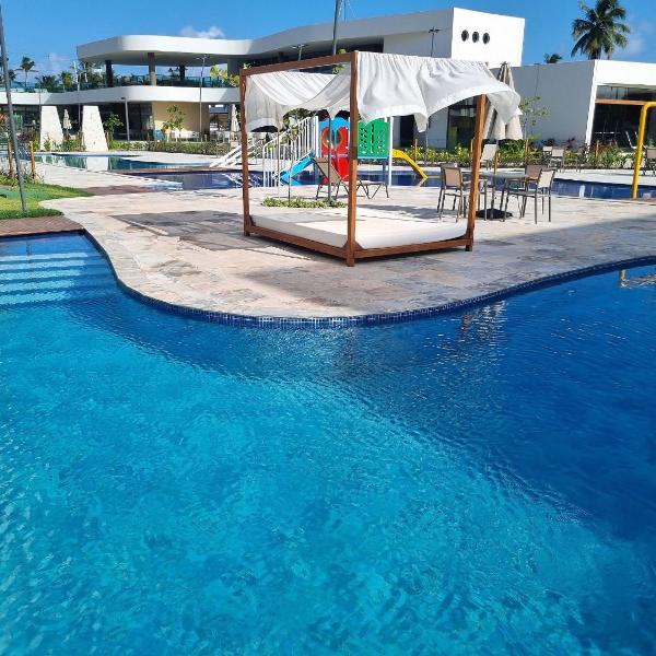 Flat em Muro Alto - Porto de Galinhas - MAKIA A309 - By Anfitrião Legal
