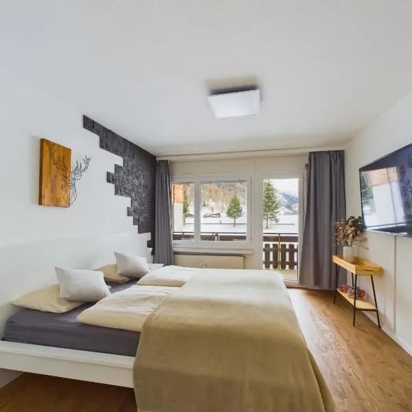 Enjoy the View Apartment Close to Zermatt with Parking, hotel v destinaci Täsch