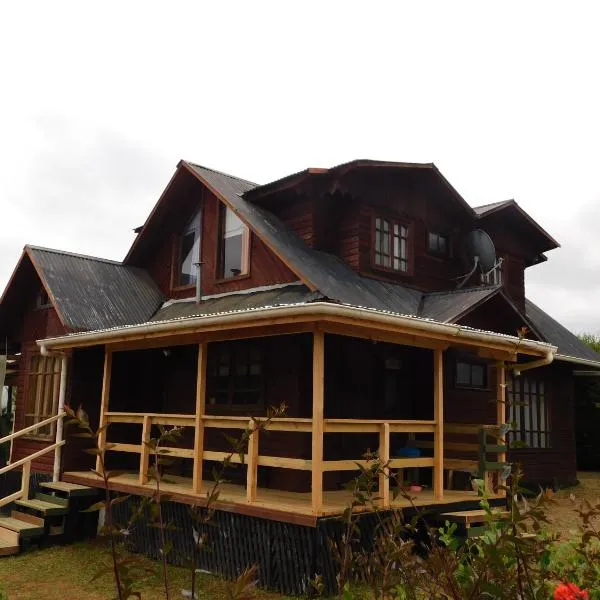 Cabaña Sector La Vaina, Lago Lanalhue、カネテのホテル
