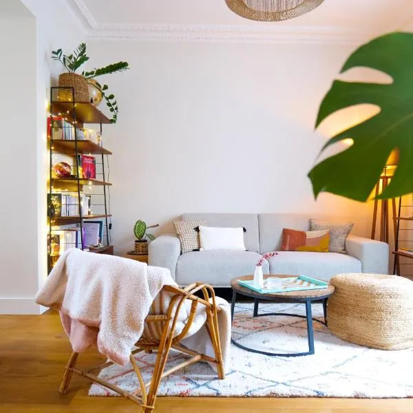 Superbe maison quartier Gare Angers 4 personnes, хотел в Анже