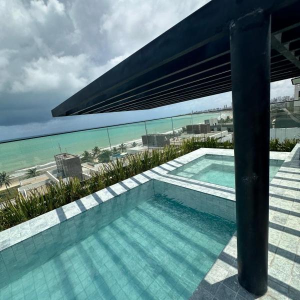 Flat moderno com Vista para o Mar - Foto 4
