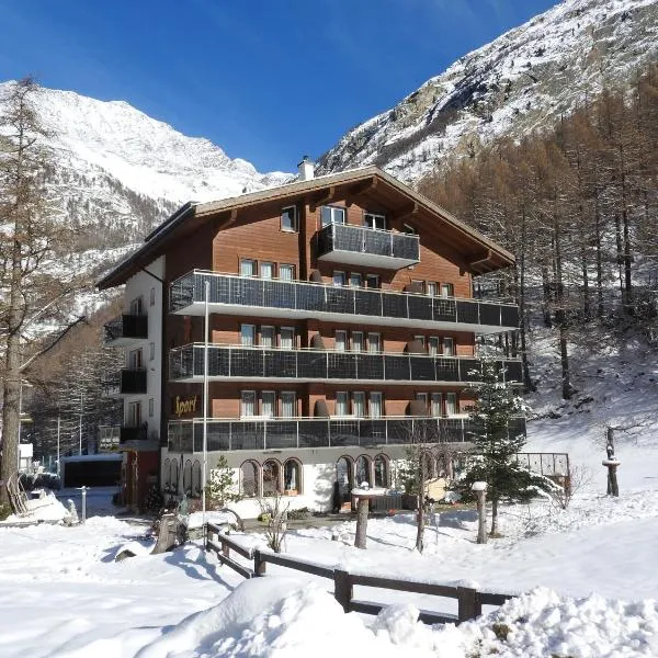 Ski-In/Ski-Out Hotel Sport, hotell i Saas-Almagell