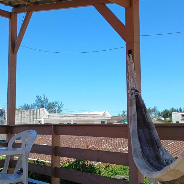 Loft com Sacada a 200m da praia