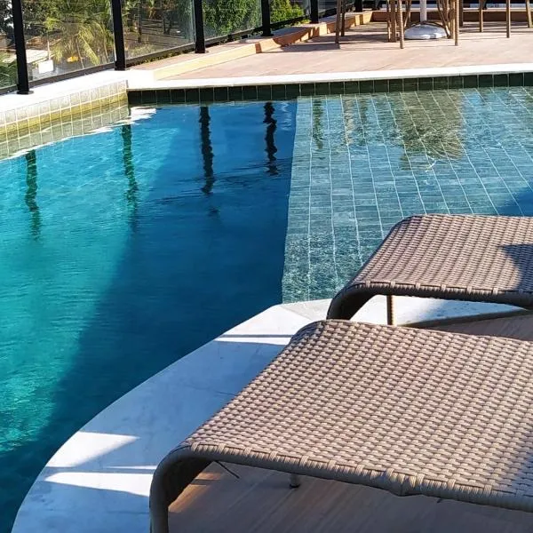 Incrível apartamento em Porto de Galinhas com vista deslumbrante próximo ao centro, hotel em Porto de Galinhas