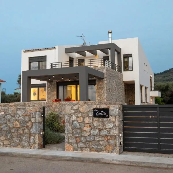 Villa SeaElia, hotel in Diakopto