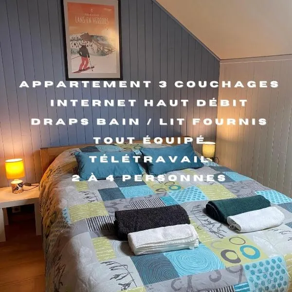 Logement Belle vue, Reposant, hotel di Lans-en-Vercors