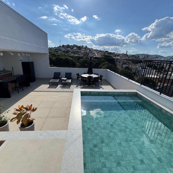 Studio lindo com ar condicionado e piscina - Bela Vita - 104 - Foto 4