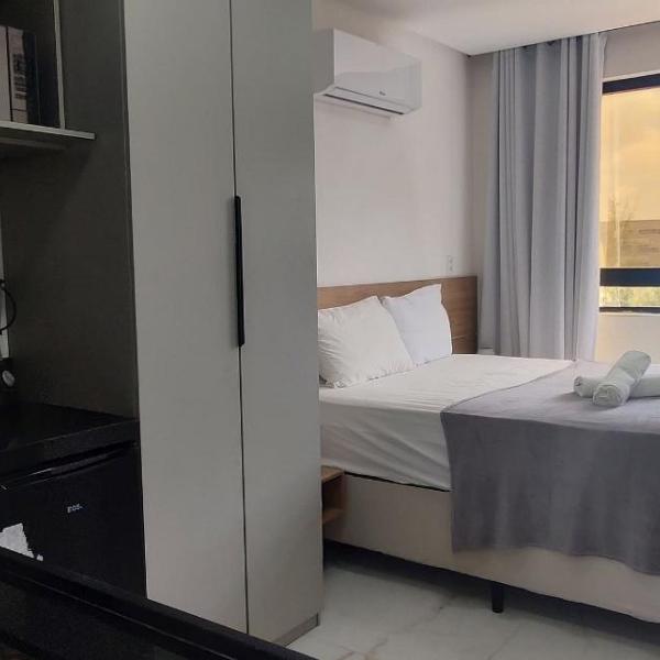 Flat em Cabo Branco 150m do mar 2 hospedes apto 503