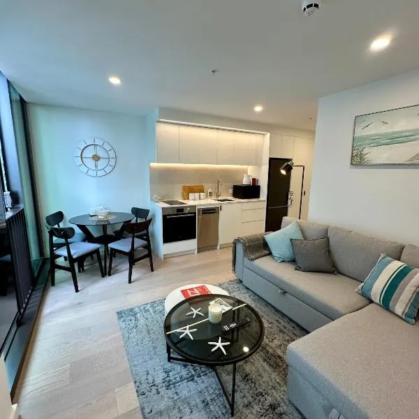 Brand New Apartment CBD High Rise With Ocean View on the Doorstep of Courtenay Place, khách sạn ở Wellington