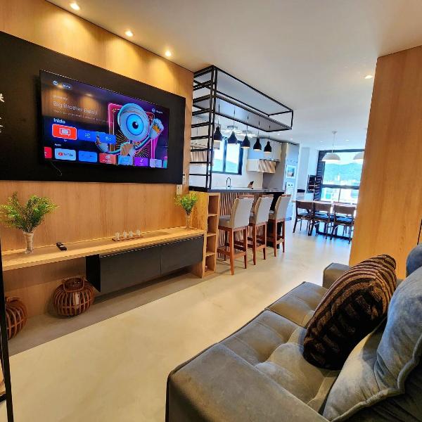 Apartamento confortável novo 80 metros do mar