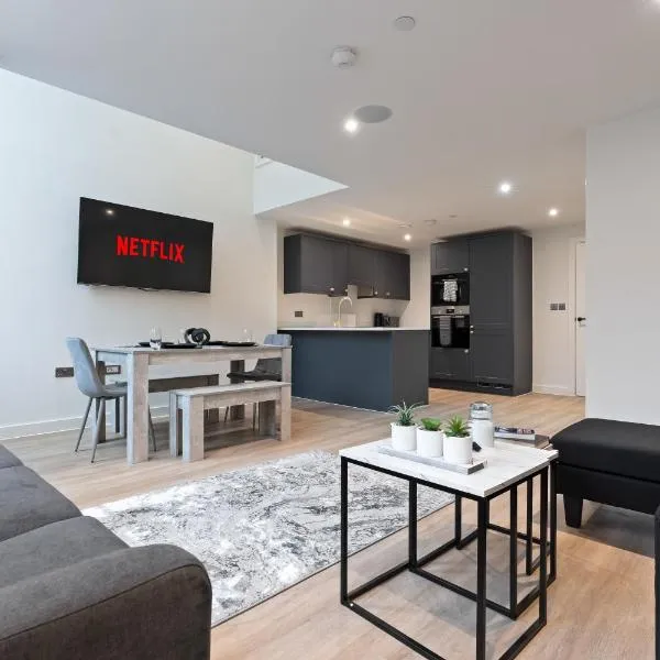 Leeds Centre Modern Luxury Duplex 2-bedroom apartment, hotel v destinaci Central Station