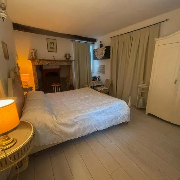 Ca' Pelitti Camera con camino, hotel v destinaci Ganna