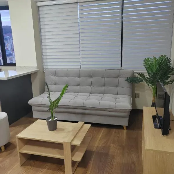 Departamento centrico, pasos a Embajada Americana, Multicine, hotel a La Paz