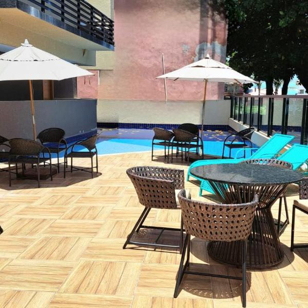 Lindo Flat no Residencial Maraca Beach - Foto 4