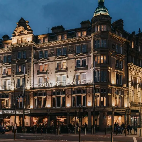 County Hotel & County Aparthotel Newcastle、ニューカッスル・アポン・タインのホテル