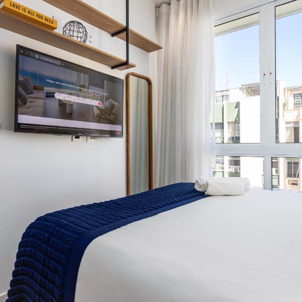 Unhotel - Design Apartamento 2 Suítes Praia de Copacabana - Foto 2