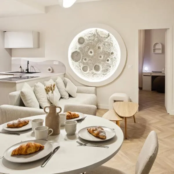 Cosy moon for 4 or 6 people quartier du Port, hotel u Nici