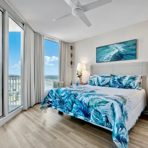 5 Star Resort 6th fl 2BR 2 BATH King Suite Shuttle Pools Family, hotel v destinaci Destin