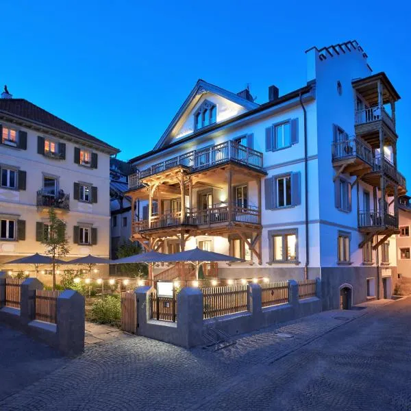 Pensiun Aldier, hotel v destinaci Sent