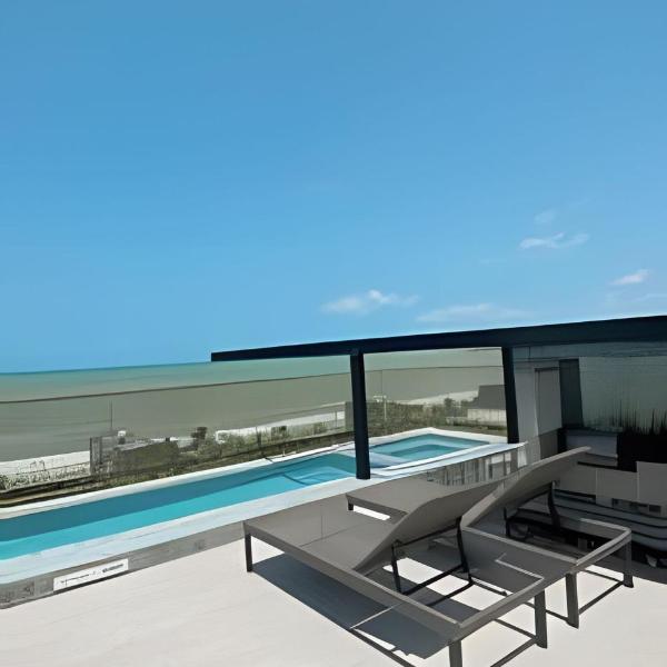 ND801-Loft luxo p/ 4 pessoas, a 50m do mar - Foto 4