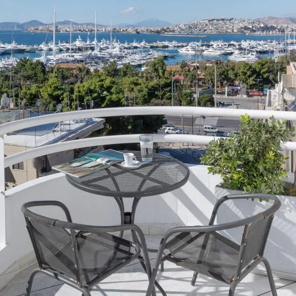 Nice Sea View Elegant Apartment, hotel v Atenah