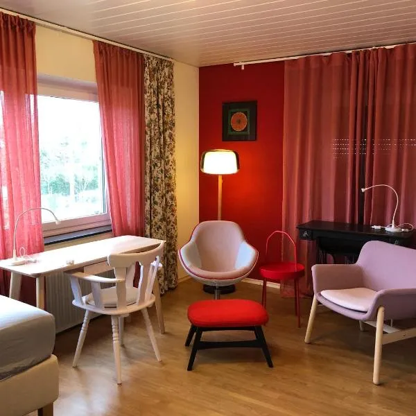 Apartment in Rot, Fränkisches Design, Balkon in nur 50 Schritten zum Radweg, ideal for Long Stay, Relocation, ξενοδοχείο σε Mainstockheim