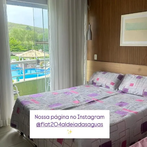 Apartamento Flat 204 Aldeia da Águas Condomínio Village, hotel in Barra do Piraí