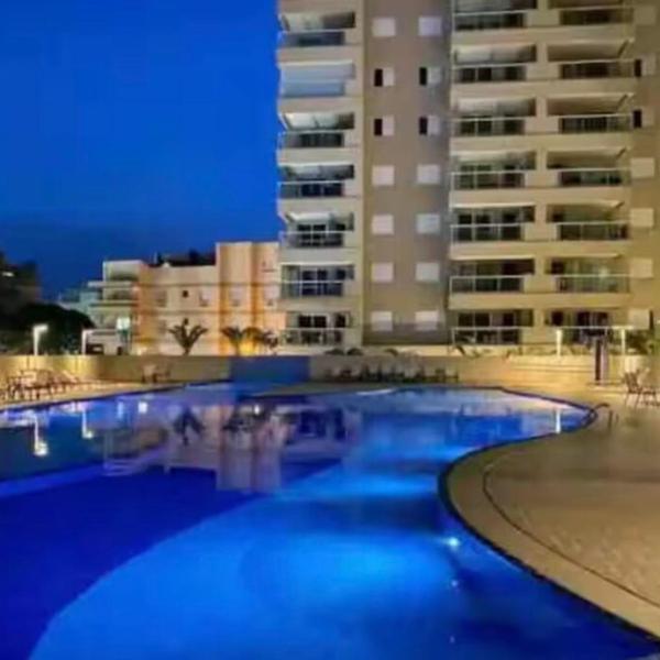 Lazer de Resort, vista incrível - Guaruja