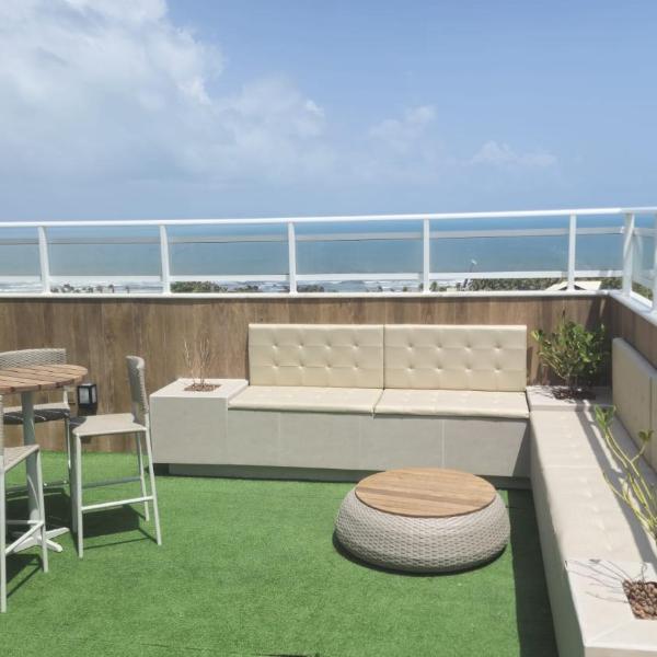 Mirante Apartamento muito confortável à beira-mar