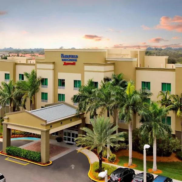 Fairfield Inn & Suites Fort Lauderdale Airport & Cruise Port, hotell Dania Beachis