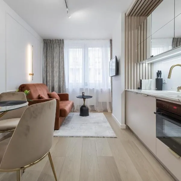 Apartament JEROZOLIMSKIE 89 Centrum Warszawy w pełni wyposażone、ワルシャワのホテル