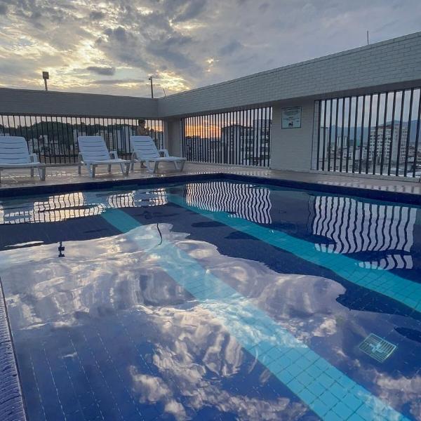 Flat aconchegante perto da praia