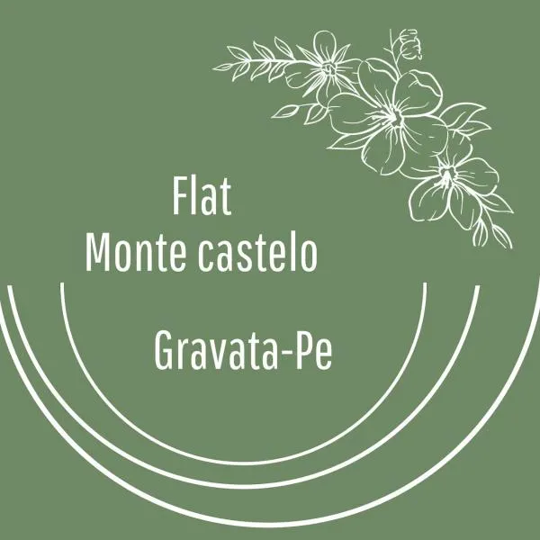 Flat monte castelo condomínio, hotel en Bezerros