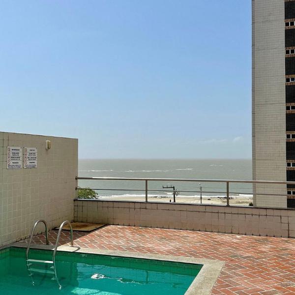 (1002) Flat na Praia da Ponta da Areia - Foto 4
