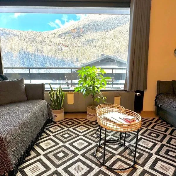 Apartement vue montage magnifique 2ch 5mn piste 3, hotel v destinácii Les Houches