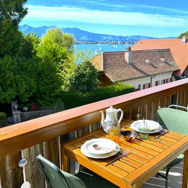 SwissHut Stunning Views Alps Lake - Apart. Staat 22, hotel v destinaci Thun