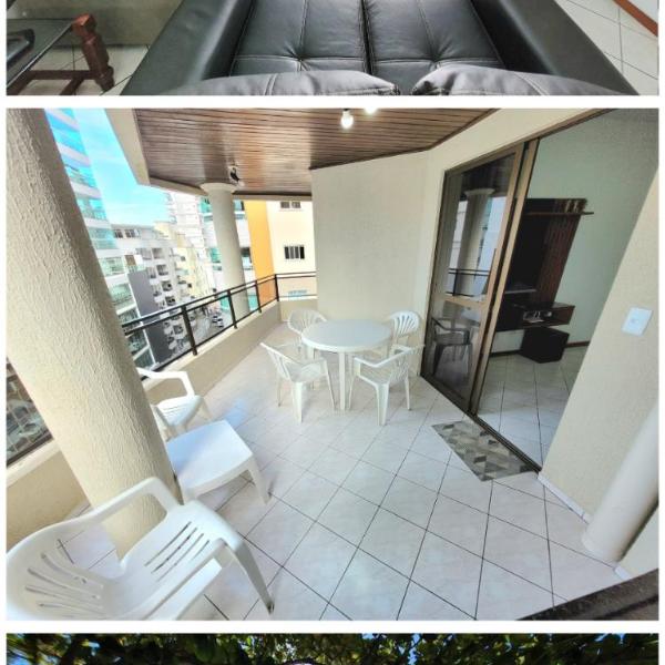 Apartamento 200 metros da praia 03 quartos com ar condicionado - Meia Praia - Itapema