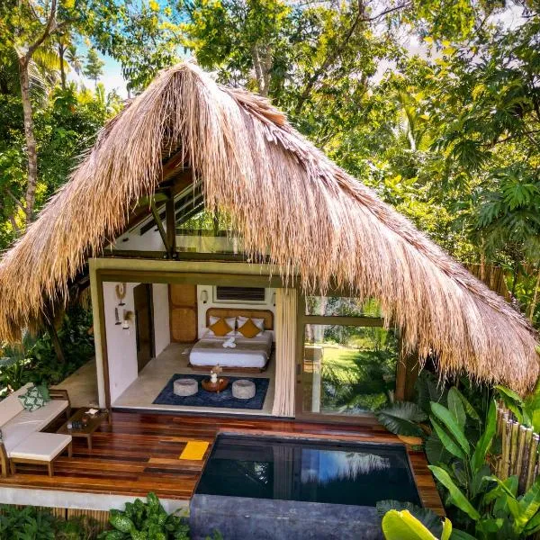 Private Villa with Pool - Kalani River Villas、ゼネラル・ルナのホテル