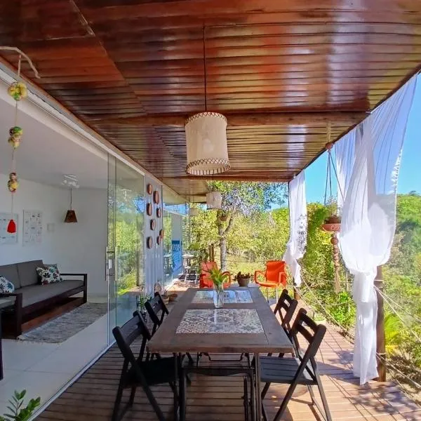 Casa Contêiner imersão com Natureza Floresta Sapiranga-5km praia do forte, hotel di Mata de Sao Joao