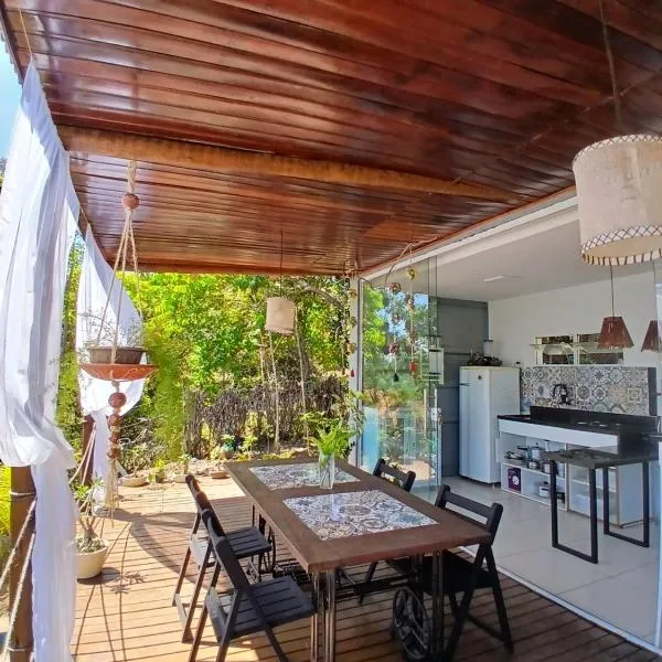 Casa Contêiner Conectada com a Natureza - 5km Praia do Forte - Reserva Sapiranga, hotel v destinaci Mata de Sao Joao