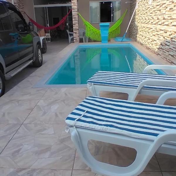 Casa de temporada com piscina