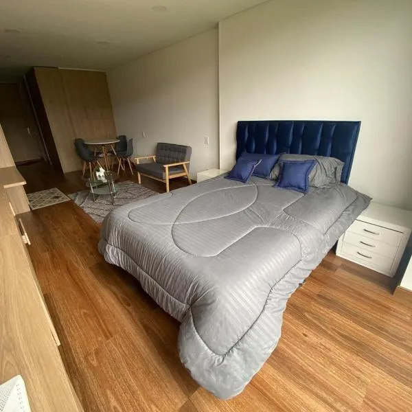 Apartaestudio Moderno en Chía, excelente ubicación, מלון בצ'יה